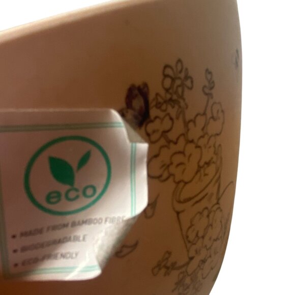 Peter Rabbit Bamboo Fiber Large Fruit Bowl Candy Beatrix Potter Easter Eggs 10" - Picture 8 of 11